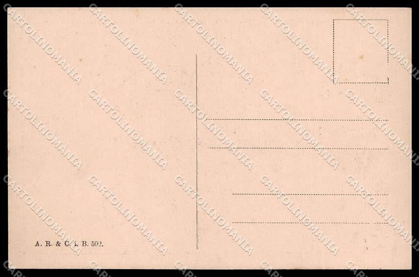 WWI WW1 German Propaganda Hugo Spindler cartolina ZG9510 – retro