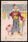 WWI WW1 French Propaganda d'Ostoya Wilhelm von Hohenzollern cartolina ZG9514 – fronte