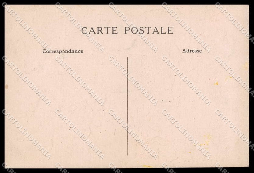 WWI WW1 French Propaganda d'Ostoya Wilhelm von Hohenzollern cartolina ZG9514 – retro