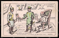 WWI WW1 French Propaganda CK Anti German Kaiser Wilhelm II cartolina ZG9522 – fronte