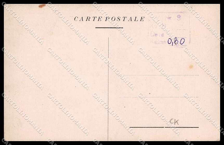WWI WW1 French Propaganda CK Anti German Kaiser Wilhelm II cartolina ZG9522 – retro