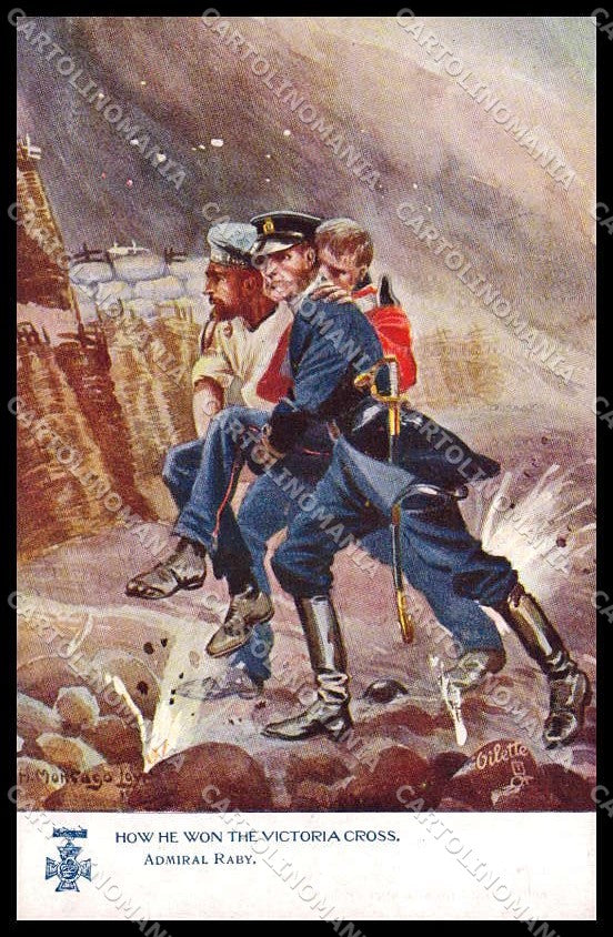 British Propaganda H Montagu Love The Victoria Cross Tuck Oilette 9247 pc ZG9528 – fronte