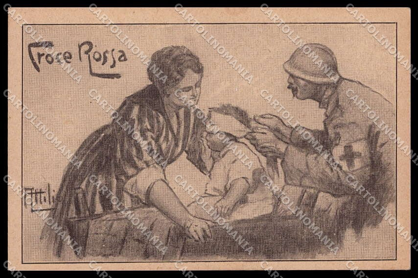 WWI WW1 Italian Propaganda Attilio Corpo Armata di Verona cartolina ZG9536 – fronte