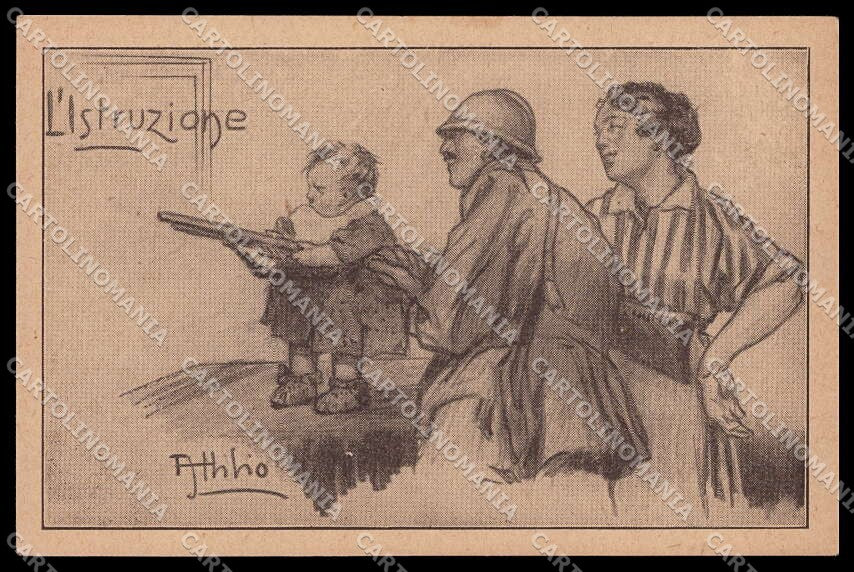 WWI WW1 Italian Propaganda Attilio Corpo Armata di Verona cartolina ZG9538 – fronte