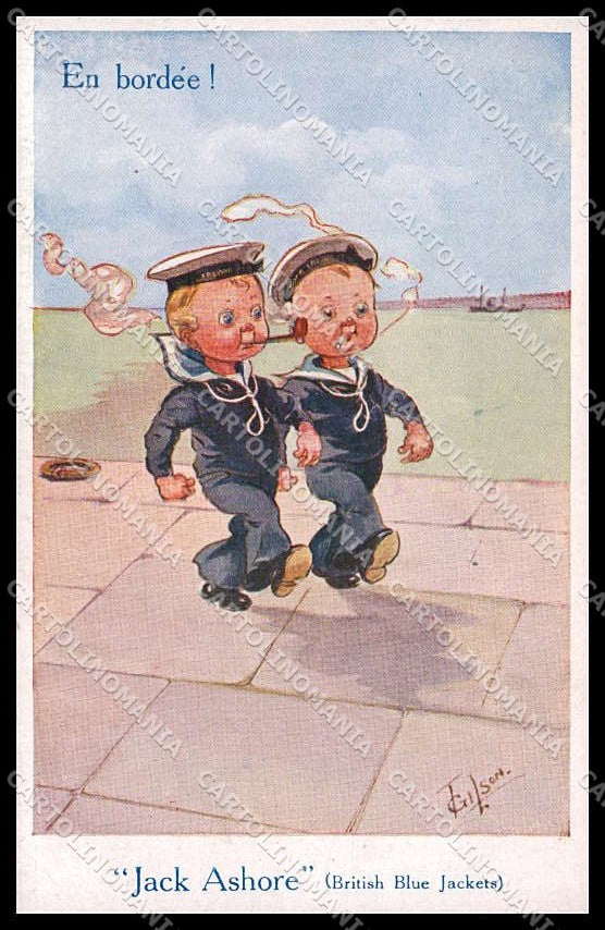 WWI WW1 British Propaganda T. Gilson Children Ludgate serie 549 cartolina ZG9542 – fronte