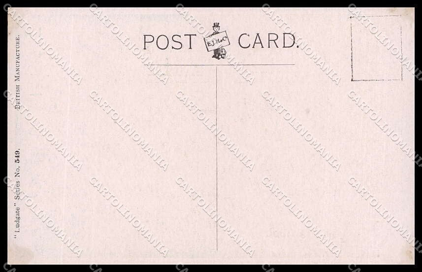 WWI WW1 British Propaganda T. Gilson Children Ludgate serie 549 cartolina ZG9542 – retro