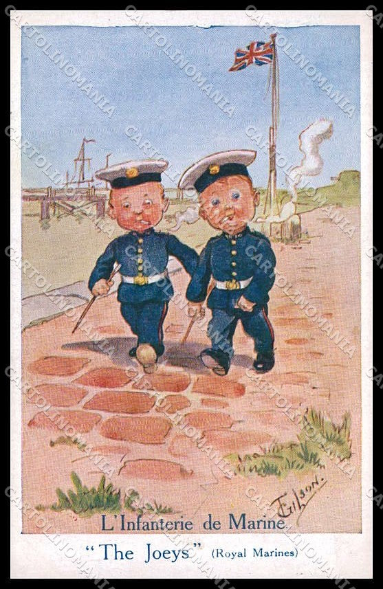 WWI WW1 British Propaganda T. Gilson Children Ludgate serie 546 cartolina ZG9543 – fronte