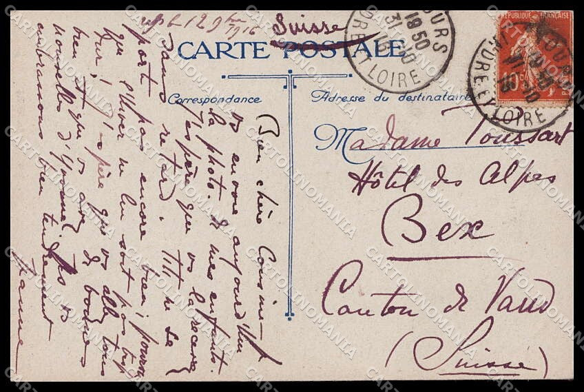 WWI WW1 French Propaganda Military Les Poilus LVC cartolina ZG9556 – retro