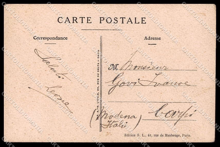 WWI WW1 French Propaganda Military Russia Infanterie Russe cartolina ZG9559 – retro