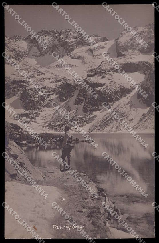 Polska SlovenskÃ¡ Republika Tatry RPPC cartolina ZG9668 – fronte