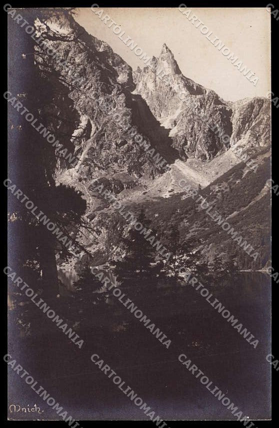 Polska SlovenskÃ¡ Republika Tatry RPPC cartolina ZG9672 – fronte