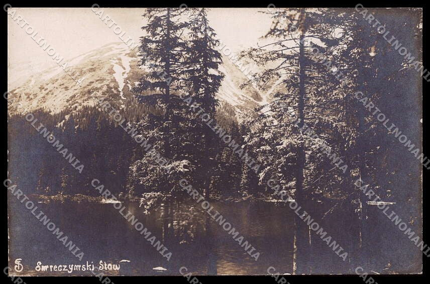 Polska SlovenskÃ¡ Republika Tatry RPPC cartolina ZG9675 – fronte