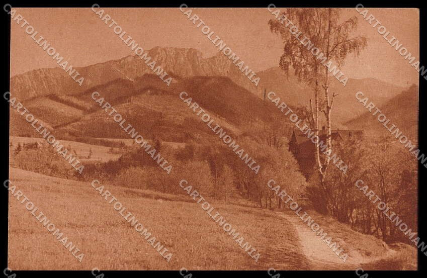 Polska SlovenskÃ¡ Republika Tatry J. Opp cartolina ZG9678 – fronte