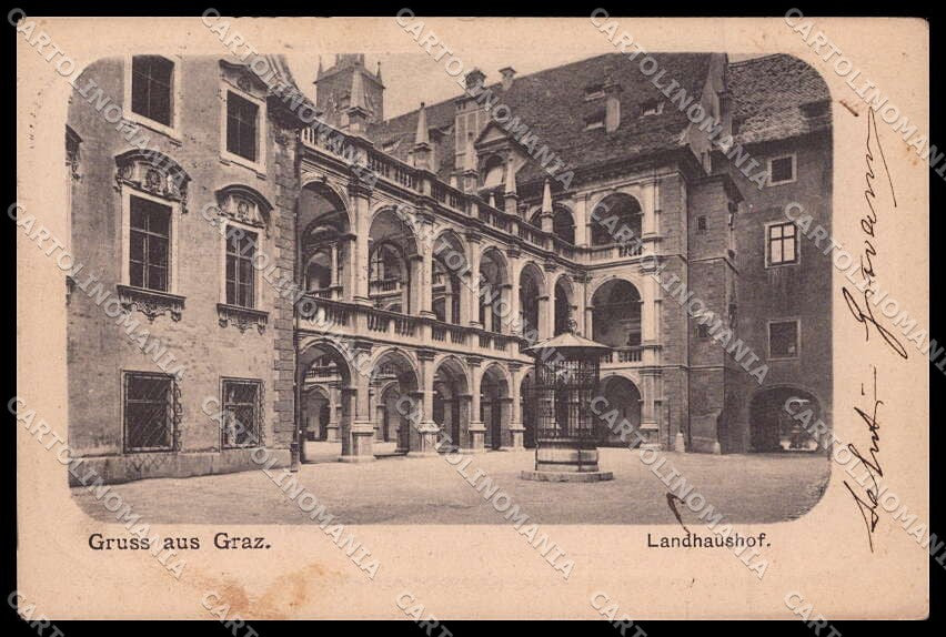 Austria Steiermark Graz Schlossberg Liesl cartolina ZG9691 – fronte