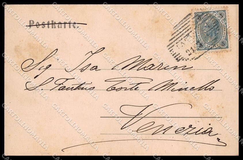 Udine Jof Fuart Vis Wischberg Alpi Giulie cartolina ZG9699 – retro