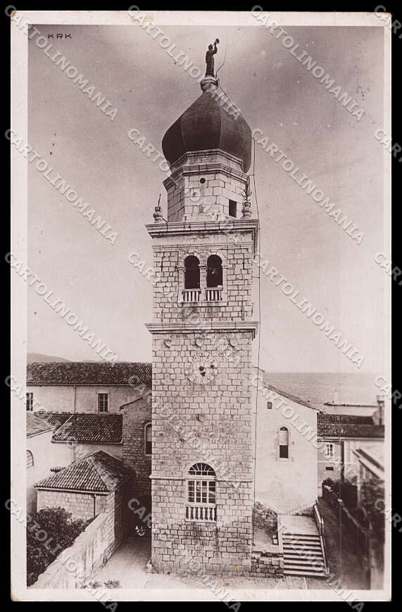 Croazia Croatia Republika Hrvatska Isola Krk RPPC cartolina ZG9705 – fronte