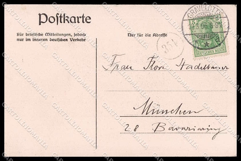 France Moselle Gruss aus St. Hubert cartolina ZG9712 – retro