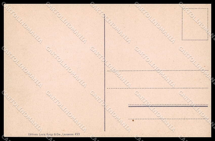 Swiss Svizzera Express du Simplon Passo del Sempione Canton du Valais pc ZG9721 – retro