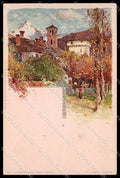 Illustratori Artist Signed Manuel Wielandt Locarno cartolina ZG9725 – fronte