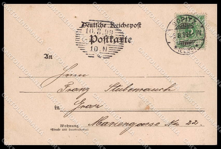 Deutschland Sachsen Pirna Copitz Elbe Gruss cartolina ZG9730 – retro