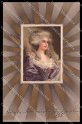 Illustratori Artist Signed Lady Meissner & Buch serie 1639 cartolina ZG9749 – fronte
