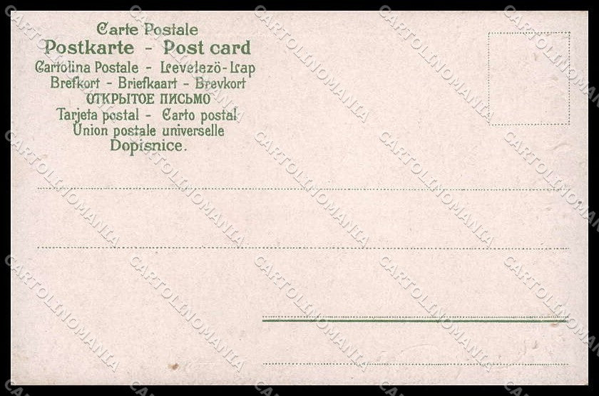 Illustratori Artist Signed Romantic Couple Lady Relief serie 1892 pc ZG9755 – retro