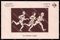 Sport Silhouettes des Ateliers Marathon Phosphorescent cartolina ZG9766 – fronte