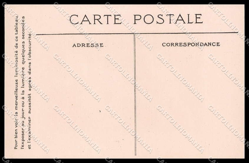 Sport Silhouettes des Ateliers Ice-Skating Phosphorescent cartolina ZG9768 – retro