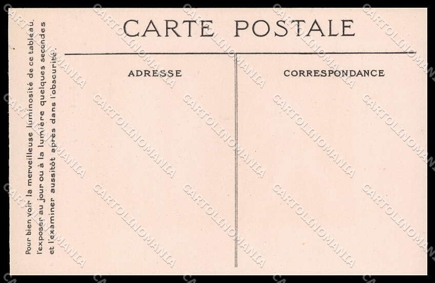 Sport Silhouettes des Ateliers Golf Phosphorescent cartolina ZG9770 – retro