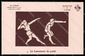 Sport Silhouettes des Ateliers Shot Put Phosphorescent cartolina ZG9772 – fronte