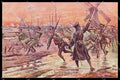 WWI WW1 Propaganda A. Lalauze British Soldiers Flandres cartolina ZG9797 – fronte