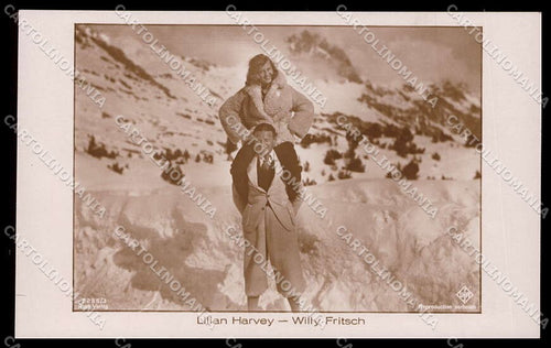 Actress Actor Movie Attore Attrice Lilian Harvey Willy Fritsch photo pc ZG9836 – fronte