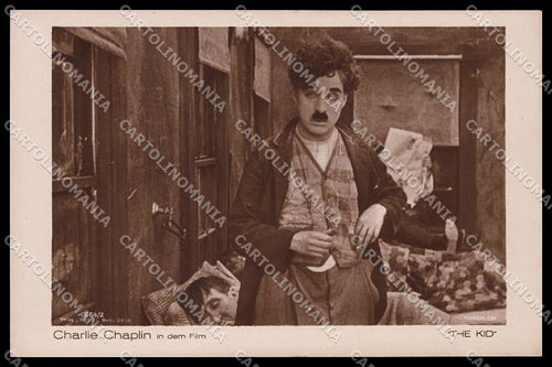 Actor Movie Attore Charlie Chaplin photo cartolina ZG9846 – fronte