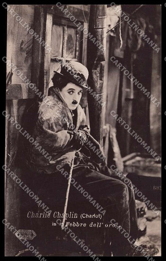 Actor Movie Attore Charlie Chaplin photo cartolina ZG9847 – fronte