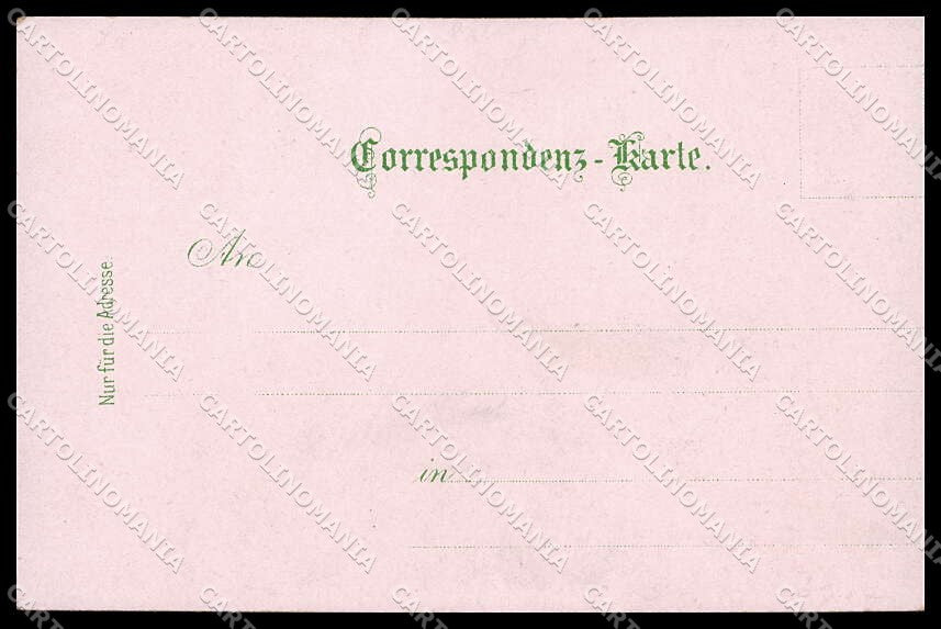 Personaggi Musica Pietro Mascagni cartolina ZG9859 – retro