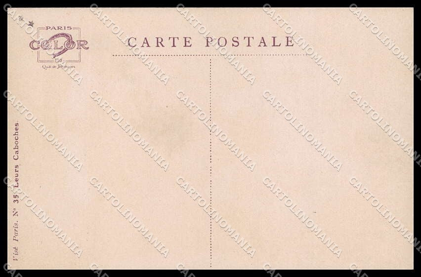 Illustratori Artist Signed E. Dupuis Military Leurs Caboches serie 35 pc ZG9868 – retro