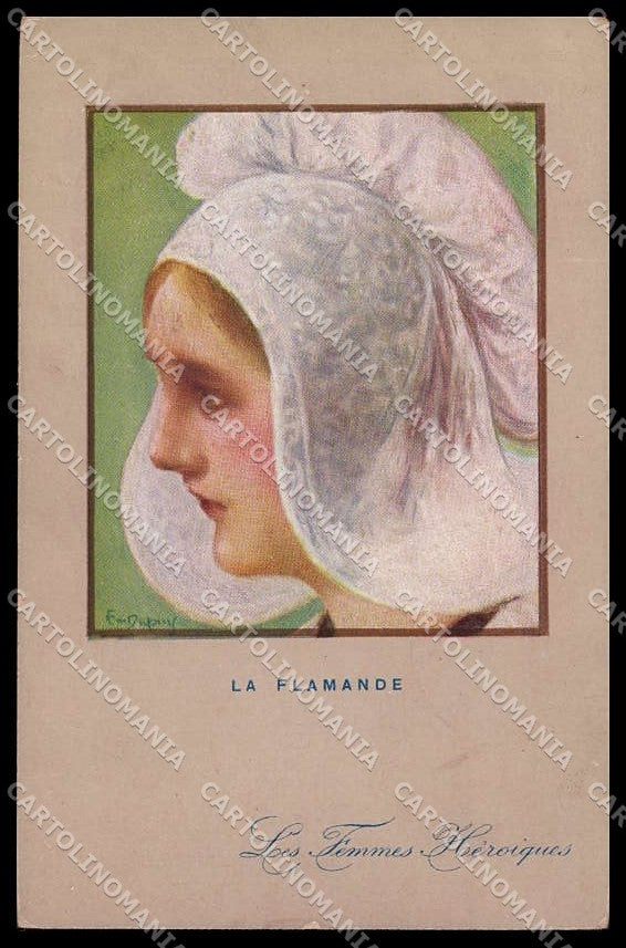 Illustratori Artist Signed Dupuis Lady Les Femmes Heroiques serie 37 pc ZG9870 – fronte