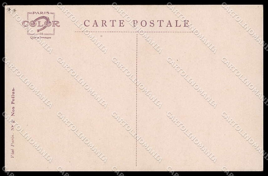 Illustratori Artist Signed E. Dupuis Military Nos Poilus serie 2 pc ZG9884 – retro