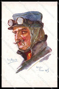 Illustratori Artist Signed E. Dupuis Military Nos Poilus serie 6 pc ZG9886 – fronte
