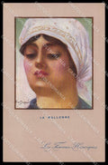 Illustratori Artist Signed Dupuis Lady Les Femmes Heroiques serie 42 pc ZG9893 – fronte