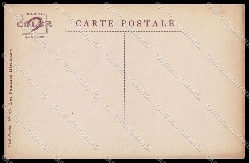 Artist Signed Dupuis Lady Les Femmes Heroiques serie 46 WRINKLES pc ZG9897 – retro