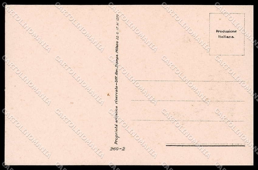 Illustratori Artist Signed Simonetti Lady Make up serie 260-2 cartolina ZG9900 – retro