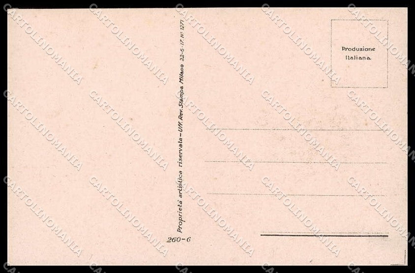 Illustratori Artist Signed Simonetti Lady Make up serie 260-6 cartolina ZG9904 – retro