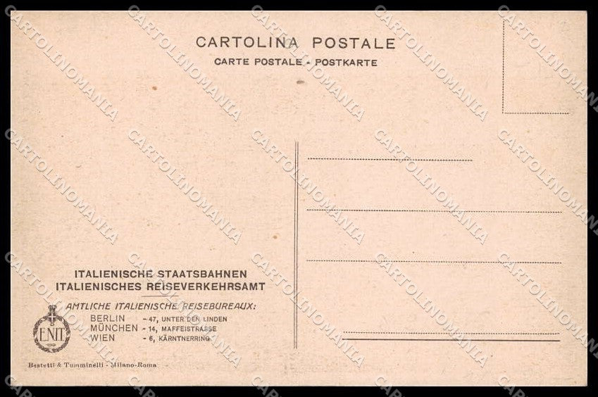 Padova cittÃ  ENIT Turismo cartolina ZG9907 – retro