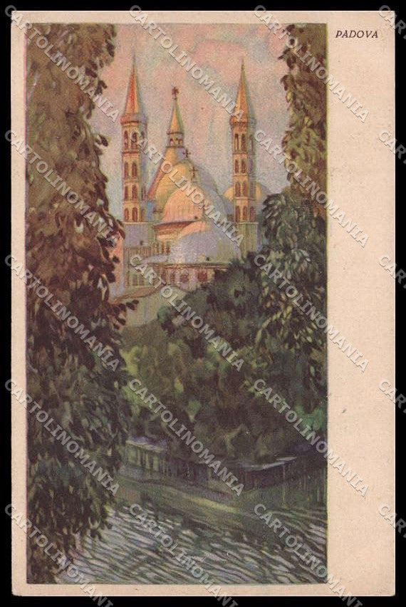 Padova cittÃ  ENIT Turismo cartolina ZG9909 – fronte