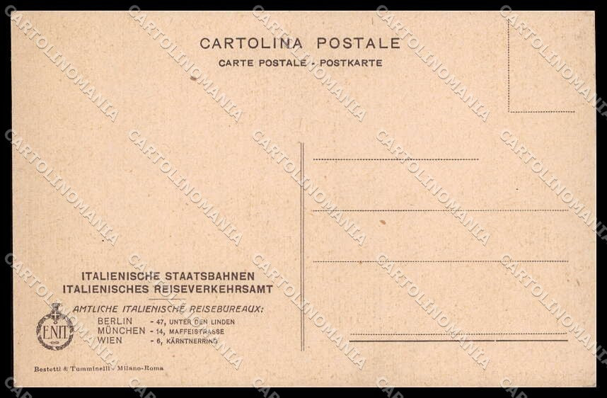 Brescia Lago di Garda ENIT Turismo cartolina ZG9910 – retro