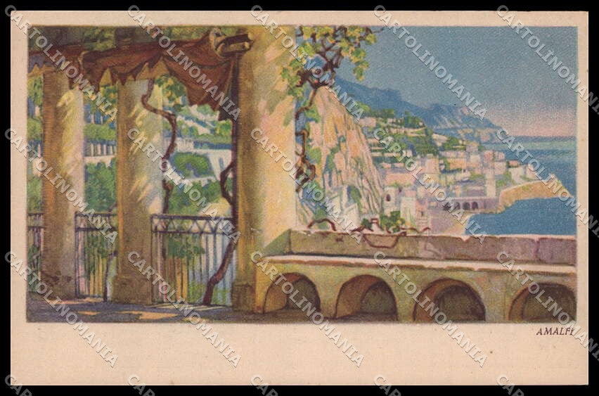 Salerno Amalfi ENIT Turismo cartolina ZG9911 – fronte