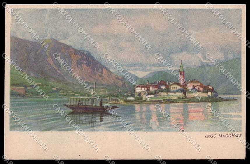 Verbania Stresa Lago Maggiore Isola Pescatori ENIT Turismo cartolina ZG9913 – fronte
