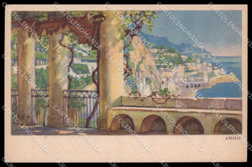Salerno Amalfi ENIT Turismo cartolina ZG9915 – fronte