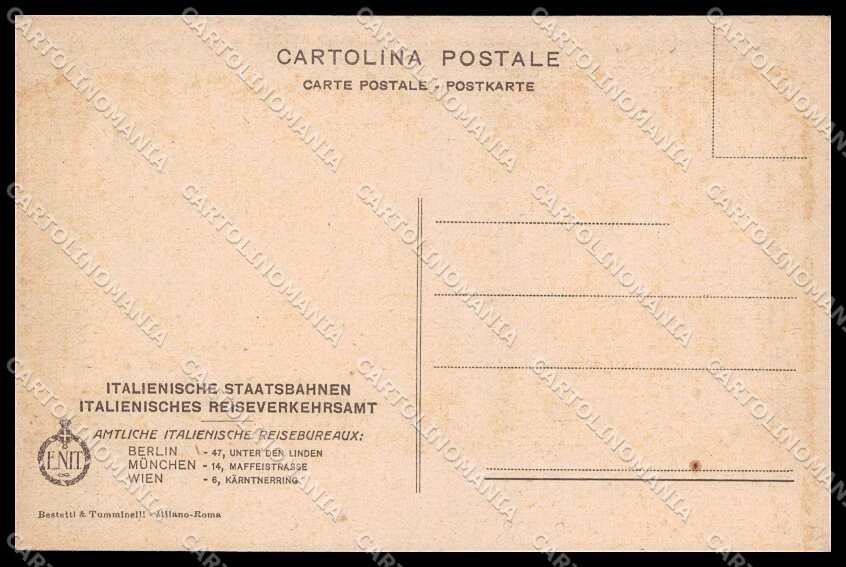 Salerno Amalfi ENIT Turismo cartolina ZG9915 – retro